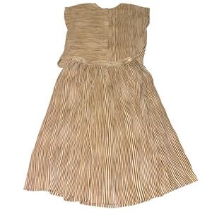 Vintage 1970s/80s Campus Casuals of California 2-Piece Set – Striped Top & Skirt